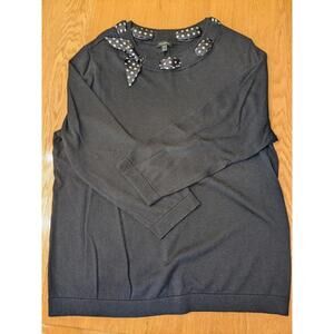 Ribbon Crewneck Sweater